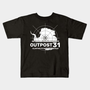 Outpost 31 Antarctic Research Division Kids T-Shirt